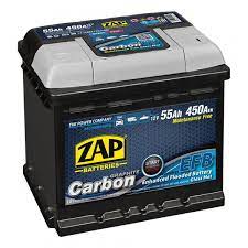 ZAP Baterie auto carbon EFB 12V 55AH - Brick Romania